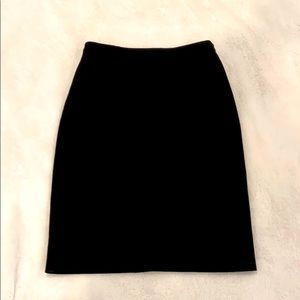 Black pencil skirt J.Crew six petite